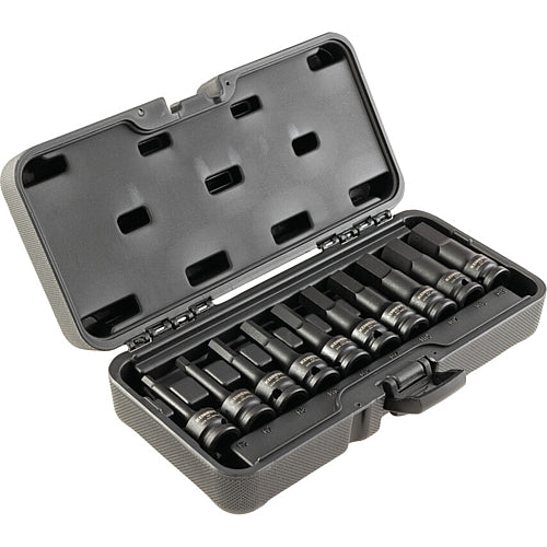 Kennedy 10Pc Impact Socket Bit Set, 8-10mm, 1/2