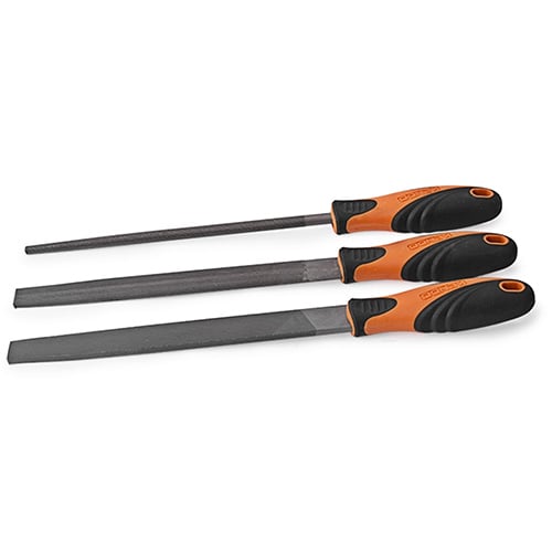 Kendo 3Pc Steel File Set 200mm | KEN85118