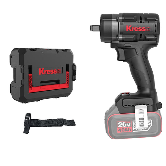 Kress 20V Cordl. BL 1/2"" Impact Wrench, 700Nm + FREE Battery & Charger | KH276.91