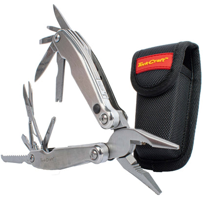 Tork Craft 12-In-1 Multi-Tool with Nylon Pouch | KN8129S