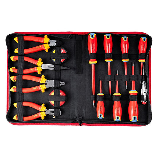 Tork Craft 14-Piece Electrician's Insulated VDE Hand Tool Set | KT2314