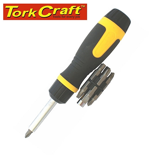 Ratchet Screw Driver 13 In 1 With Insert Bits