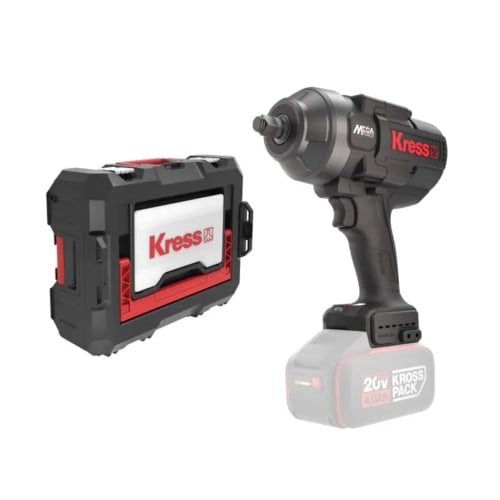 Kress 20V Cordless Brushless 1/2" Impact Wrench, 1300Nm (Bare Tool) | KUB33.91