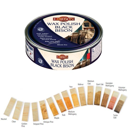 LiberonWax Polish Black Bison Paste 150ml