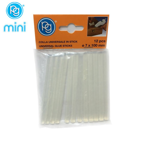 PG MINI 12 Pce Glue Sticks 7mm &#8211; Universal Glue Sticks