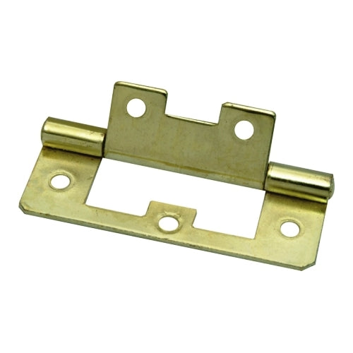 Mackie Hinge Flush Br/P 100mm 1Pr