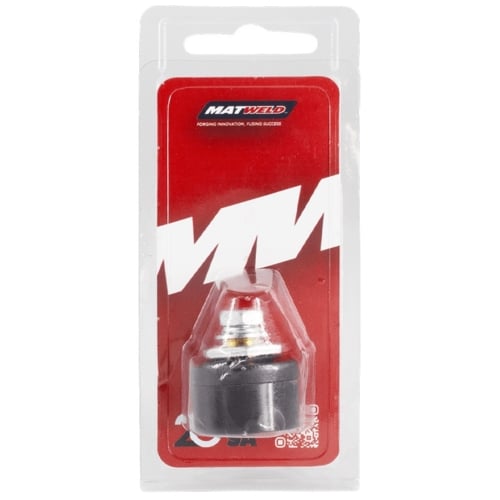 MatWeld Cable Connector, Panel Socket, Dinse Type, 10 & 25mm² (Pre-Packaged) | MAT1026P