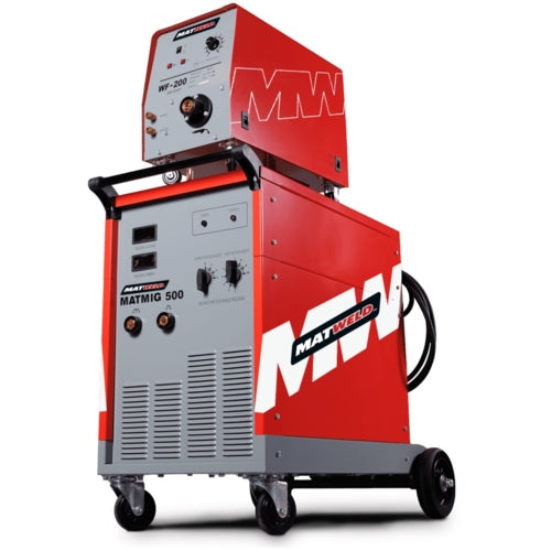 MatWeld MIG Heavy-Duty Welder, Separate Wire Feeder, 500A, 380V | MAT9073