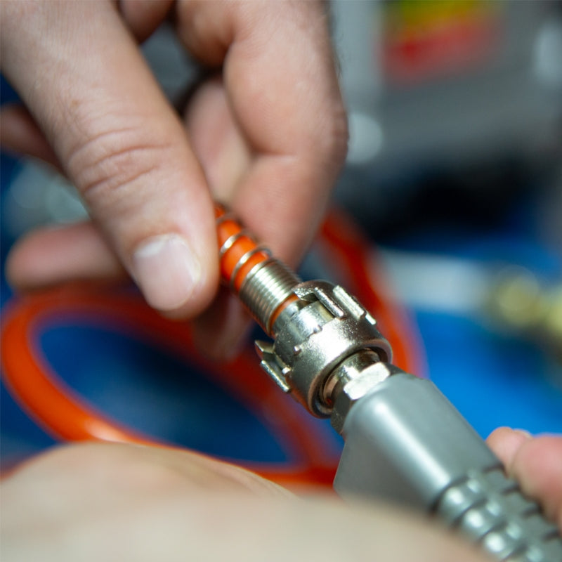 TRADEair 24L Air Compressor, Direct Drive, 1.1kW/1.5HP, 220V + 3Pc Air Tool Kit | MCFRC115