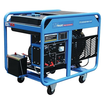 Providing clear product information is crucial. Kindly extract details for the TTrade Professional TP 12000 4S-10.5KW Petrol Generator, 21HP (AVR) | MCOG710EW. This includes a Product Post Excerpt (short description), Main Product Discription, Specifications, Scope of Delivery and or any other relevant information if available (Features, User Benefits ect.) Utilize transition words effectively and minimize passive voice. Please refer to the HTML code output template provided earlier. The Specifications sect