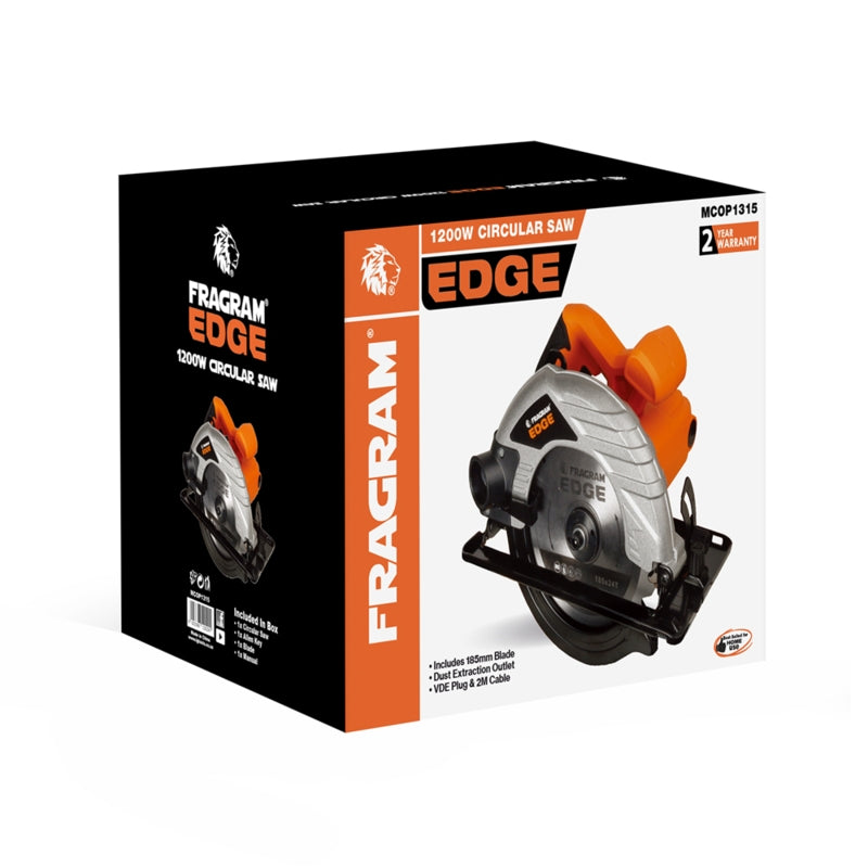 Fragram EDGE Circular Saw 185mm, 1200W | MCOP1315