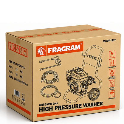 Fragram 7.0HP Petrol Pressure Washer 7.5L/min, 154 Bar (2200 PSI) | MCOP1517