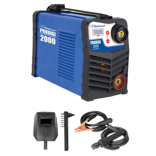 TRADEweld PRODIGI 2000 IGBT DC Inverter Welder Kit, 20-200A | MCOW4095