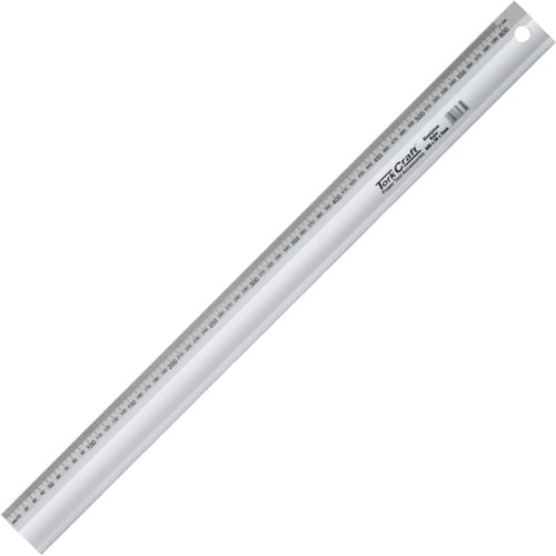 Tork Craft Aluminium Straight Edge Ruler Type B 600mmx50mmx5.0mm | ME02060