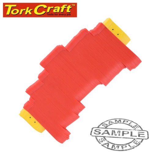 Plastic profile gauge 200mm - max profile depth 45mm