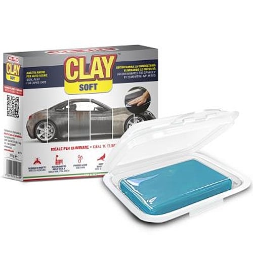 MA-FRA Dark Blue (Soft) Detailing Clay Bar 200g (H0174) | MF149