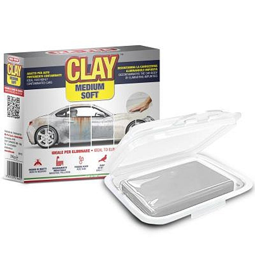 MA-FRA Light Grey (Medium Soft) Detailing Clay Bar 200g (H0173) | MF150