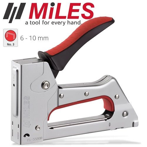 Miles TP-5580R Staple Gun 22Ga 6-10mm
