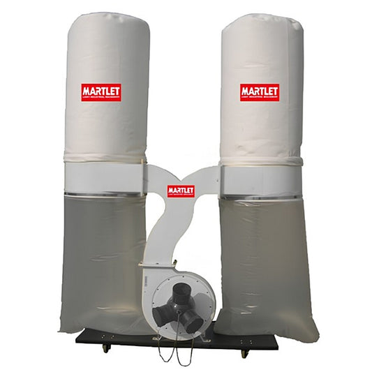 Martlet Twin-Bag Dust Extractor, 2200W | MM300DET
