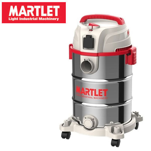 Martlet 30L Wet &#038; Dry Vacuum Cleaner W/Power Tool Socket 1200W | MM30VC