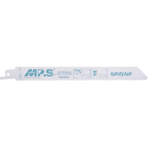 Sabre saw blade 200mm 14/10 tpi 5/pack(MPS4431-VP)