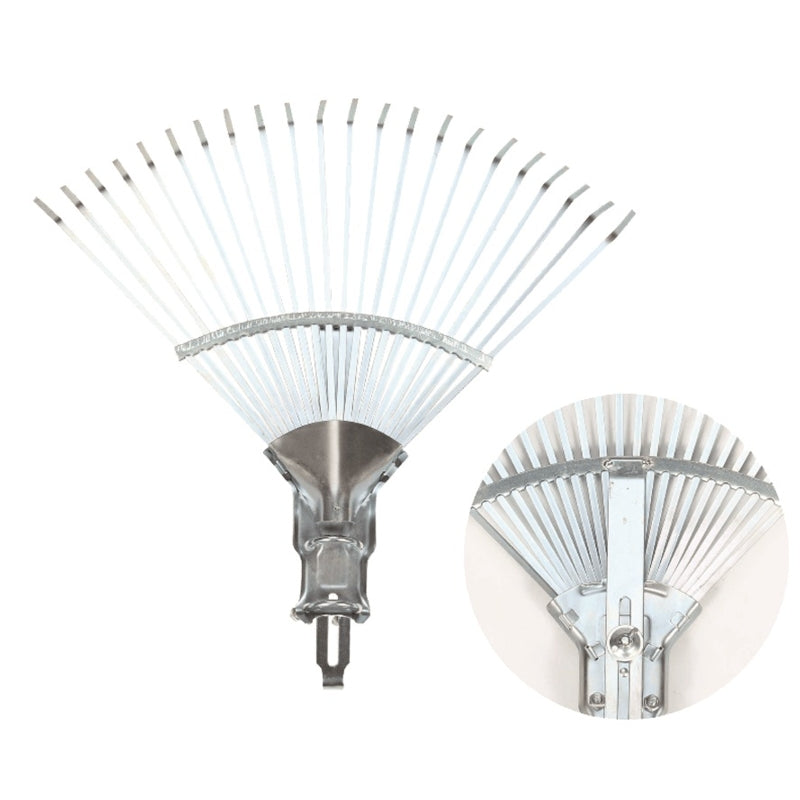 Dual Rake Head MTS Adjustable Galvanized Metal Rake Head, U-Bolt | MTS1045 – Tools4