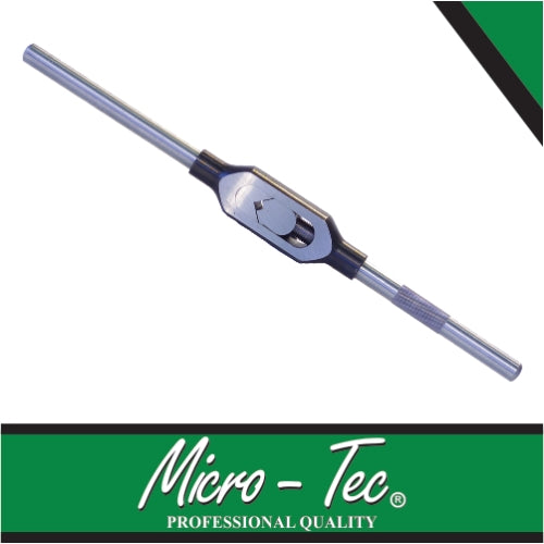 Micro-Tec Adjustable Tap & Reamer Wrench, Din1814 #4 480mm Length for Tap: M9-27 | MTW102-006
