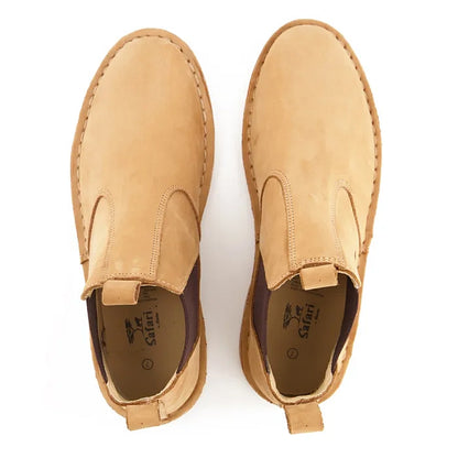 Bata Safari Mens Boots, Adventure, Tan, Size 12 | B853406112