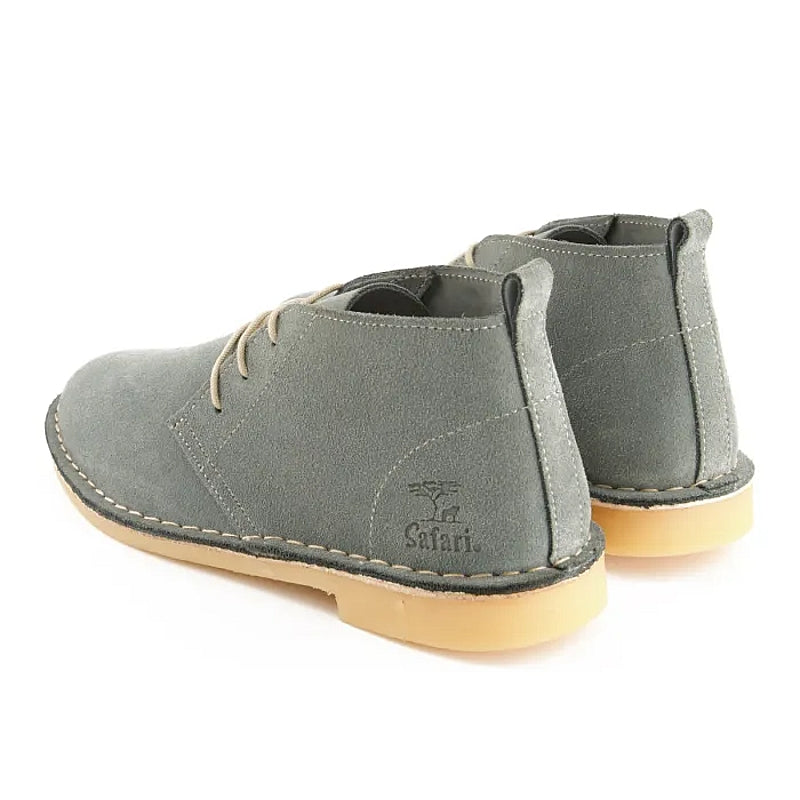 Bata Safari Mens Boots, Expedition, Dove Grey, Size 12 | B853204312