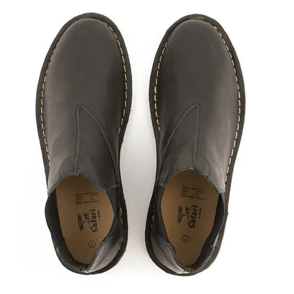 Bata Safari Mens Boots, Canopy, Black, Size 10 | B853613110