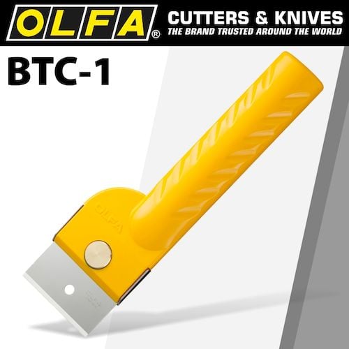Olfa scraper and cutter 43mm japanese leather knife replacable blade(OLF SCR BTC1)