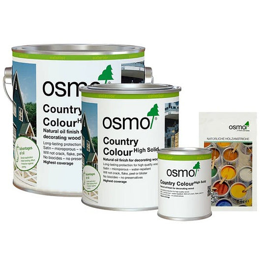 OSMO Country Colour, Various Colour Finishes in Satin Base
