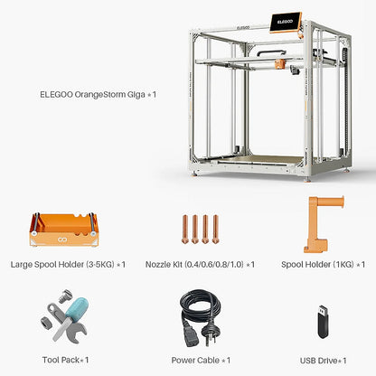 ELEGOO OrangeStorm Giga - FDM 3D Printer