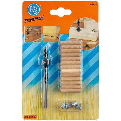PG Wood Joining Dowel Kit 6mm | PG681
