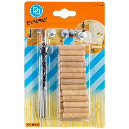 PG Wood Joining Dowel Kit 8mm | PG682