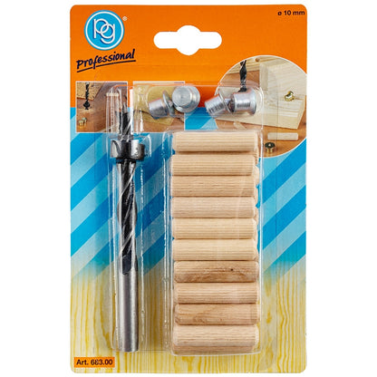 PG Wood Joining Dowel Kit 10mm | PG683