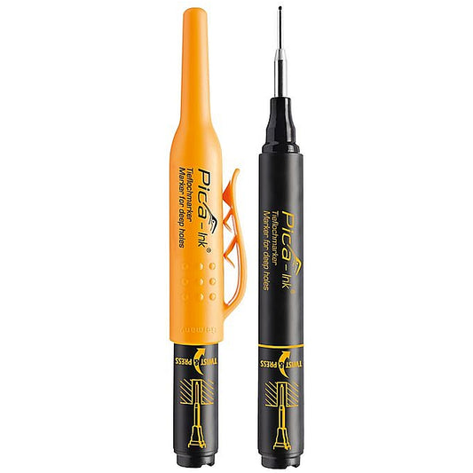 Pica Ink Deep Hole Marker, Black (Bulk) | PICA150-46