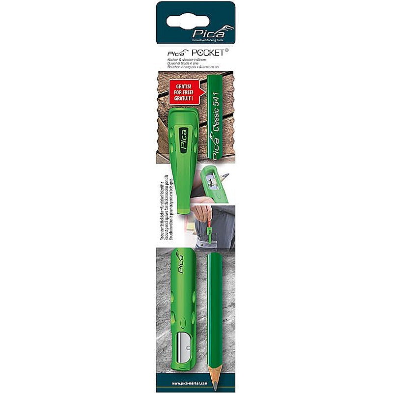 Pica Pocket with 1 Stonemason Pencil 24mm | 505/02