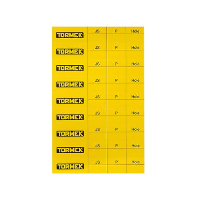 Tormek Profile Labels | PL-01