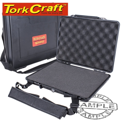 Tork Craft Water & Dust Proof Laptop Hard Case 345x275x60mm OD With Black Foam | PLC1540