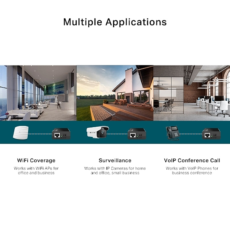 TP-Link Omada PoE Injector | TL-POE150S