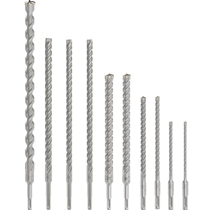 Bosch 10 Piece PRO SDS Plus-5X Hammer Drill Bits, 5-22mm (Assortment)