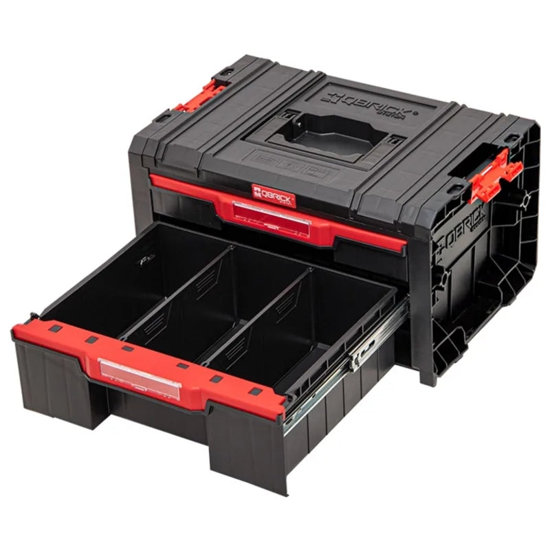 Q STEER /THE FROG/ CUSTOM TOOL BOX /Qステア Qbrick System PRO Drawer 2 Toolbox 2.0 Basic, 450 x 310 x 244mm