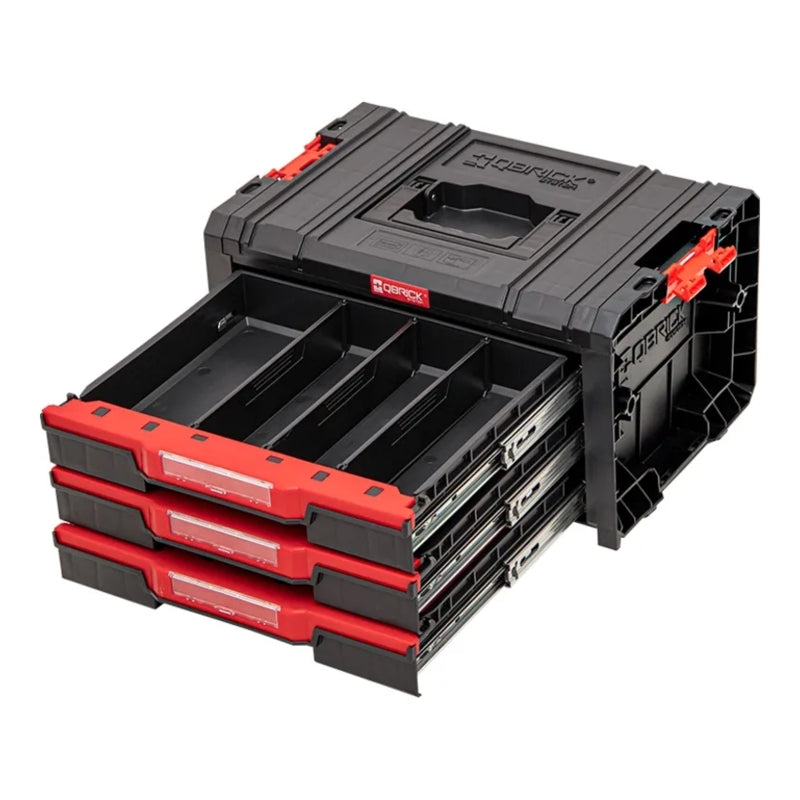 Qbrick System PRO Drawer 3 Toolbox 2.0 Basic, 450 x 310 x 244mm | PT9339