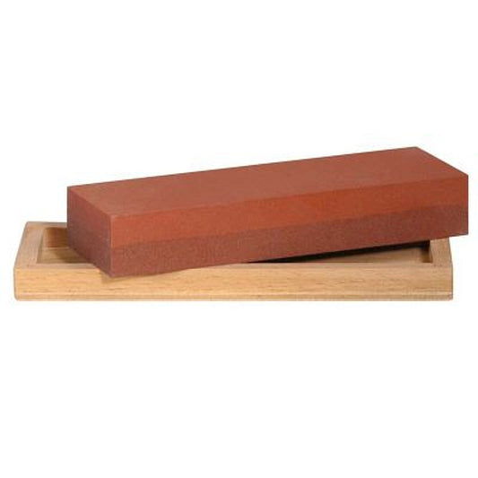 pfeil Whetstone in Wooden Box, 150 × 50 × 25mm, 280/400 Grit | W 400