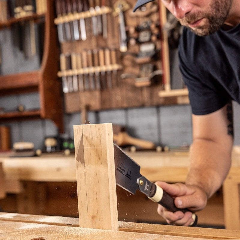 Temple Tool Ryoba Pull Saw, Double Edge, 180mm | R-180