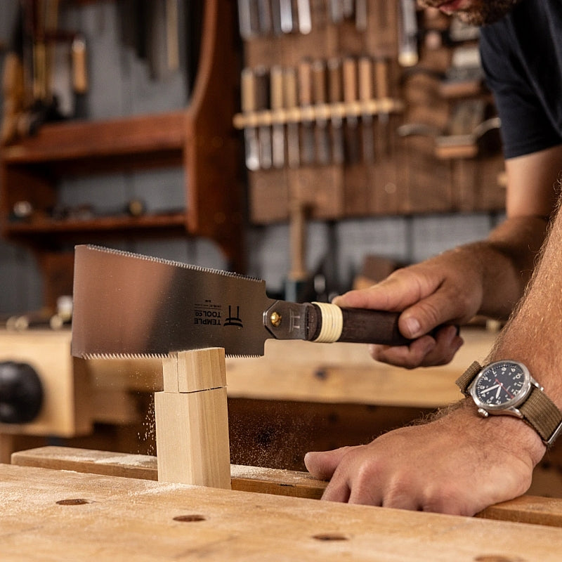 Temple Tool Ryoba Pull Saw, Double Edge, 180mm | R-180