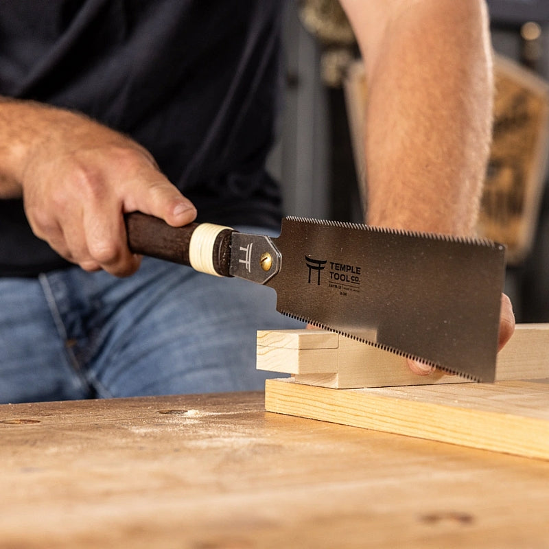 Temple Tool Ryoba Pull Saw, Double Edge, 180mm | R-180