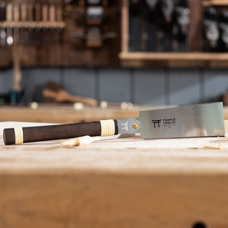 Temple Tool Ryoba Pull Saw, Double Edge, 180mm | R-180