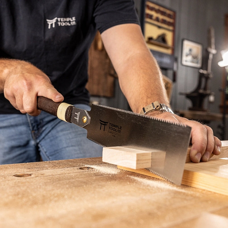 Temple Tool Ryoba Pull Saw, Double Edge, 180mm | R-180